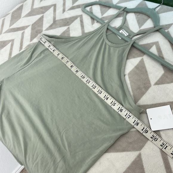 Athleta NWT‎ Essence Explore Tank Sage size Medium - Picture 9 of 12